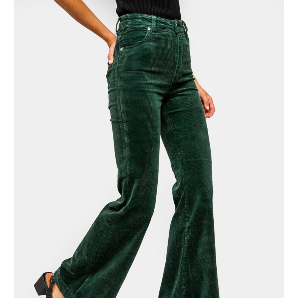 Rollas high rise boot leg pants